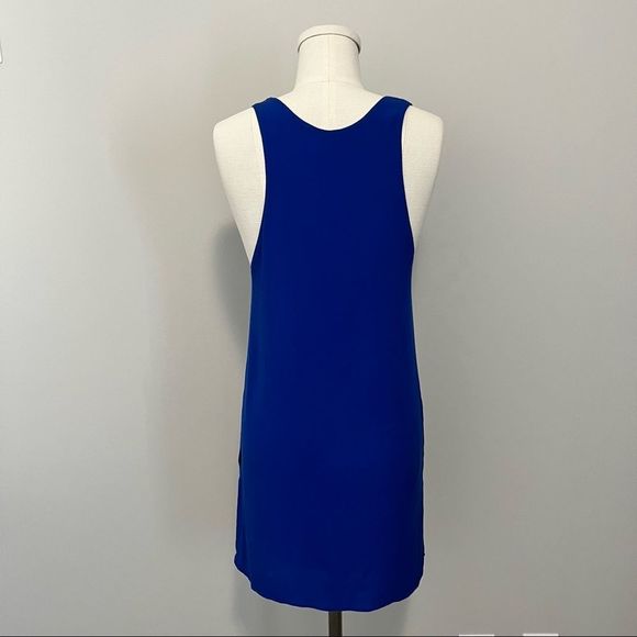 Aritzia Wilfred Free Sleeveless Sheath Mini Dress  Blue - Picture 8 of 15